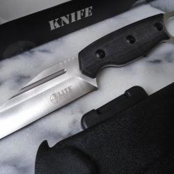 Couteau Elite Tactical Liberator Karambit Lame Acier D2 Manche Micarta Etui Kydex ETFIX013