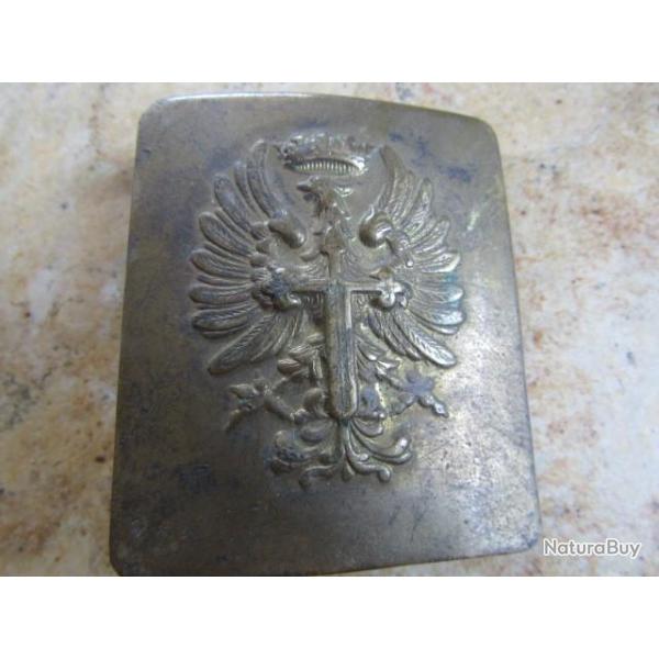 Espagne Espagnol ceinturon boucle laiton Franco Franquisme grand mod�le 7x6cm