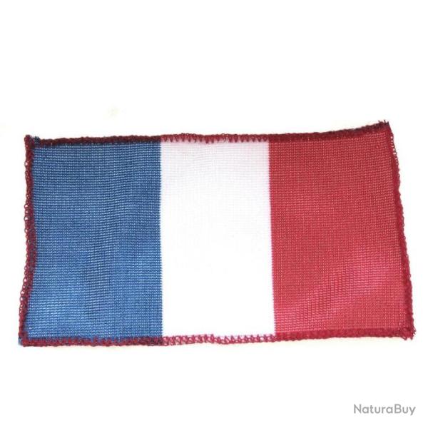 Petit drapeau Fran�ais tricolore d'�paule dimensions 12 cm x 7 cm  R�f. bo161