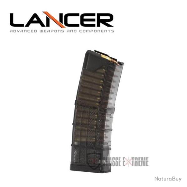 Chargeur LANCER Translucide Fum� 30 Cps Cal 5.56 pour Ar15