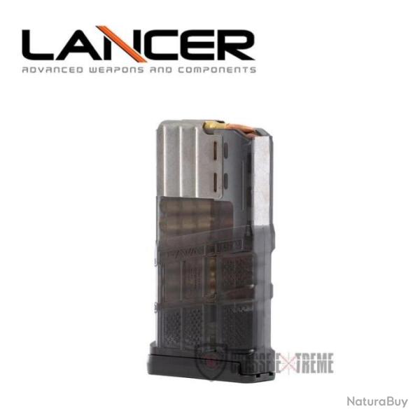 Chargeur LANCER Translucide Fum� 20 Cps Cal 308 Win pour Sr-25, Xcr, Dpms, Sig716