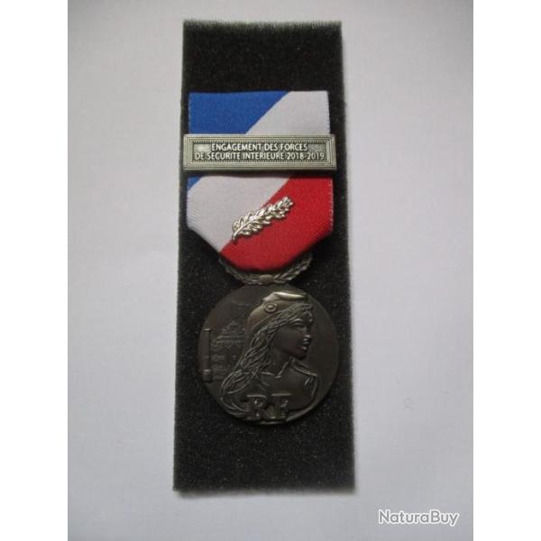 M�daille de la S�curit� Int�rieure 2018-2019 (1)