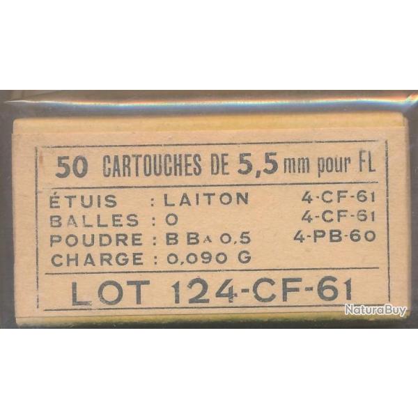 (5944) PORT OFFERT ! BOITE 22 LR pour collection pleine et compl�te