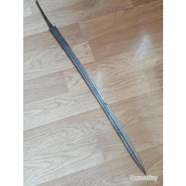 Lame de sabre d officier Fran�ais (type marine)Second empire,Klingenthal.