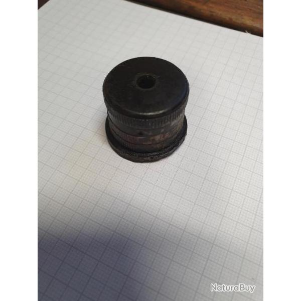 Bouchon filet� �crou de tube de magasin de fusil 3 coups de marque inconnue