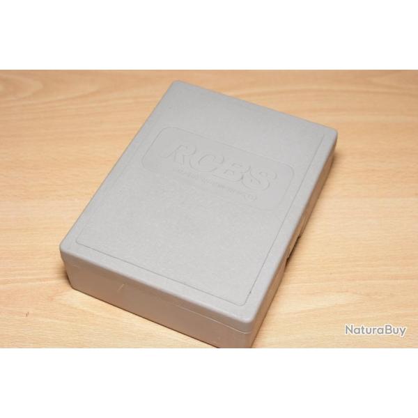 Boite vide grise pour 1 Jeux d'outils RCBS carbure