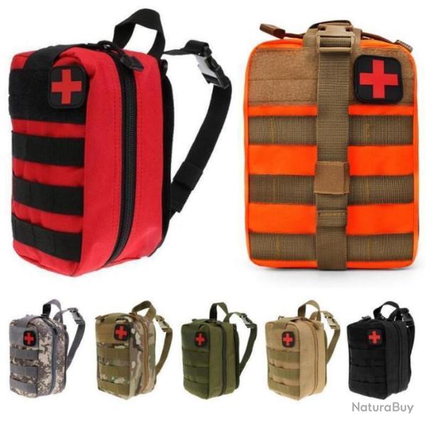 Trousse de Premier Secours / Survie / Urgence - plusieurs coloris - Camping LIVRAISON OFFERTE