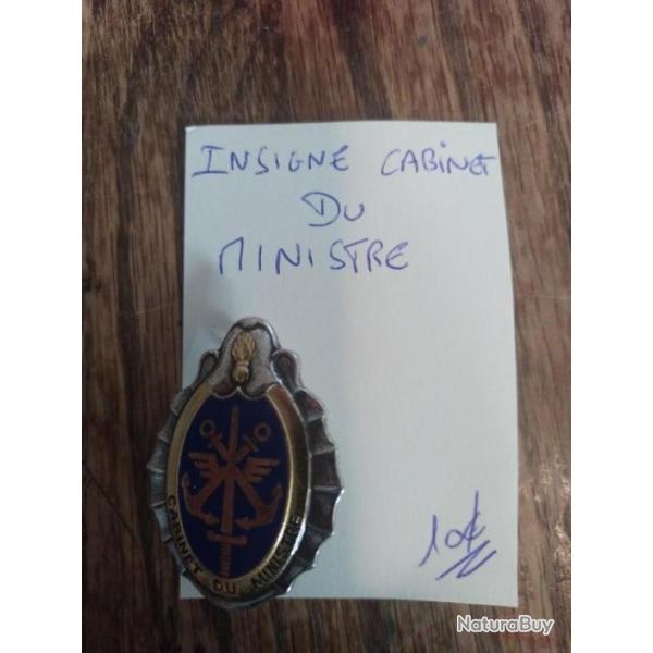 Insigne cabinet du ministre