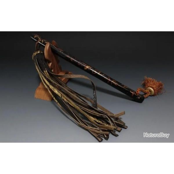 Museum Samourai Saihai Gunbai Hossu Yoroi EDO Gomai Zasa