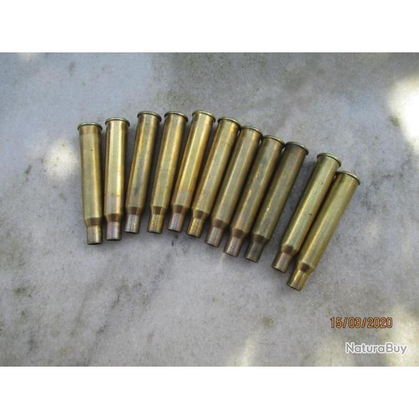 lot de 18 �tuis de 7x65R  :  7 MMY et  8 norma  ET 3 GECO chasse douille vide