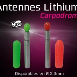 Antenne Lithium (Led) 3,0mm Fun Fishing Rouge