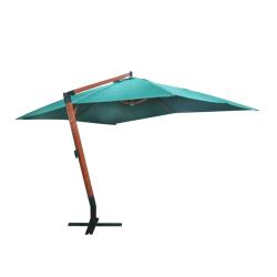Parasol grand d'ext&eacute;rieur flottant 300 x 400 cm vert 02_0008677