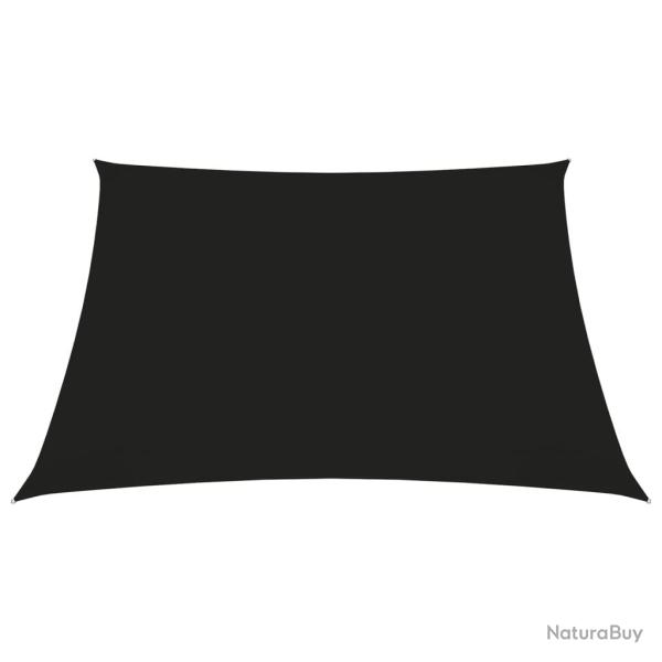Voile toile d'ombrage parasol tissu oxford carr 3,6 x 3,6 m noir 02_0009478