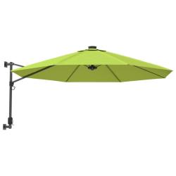 Parasol mural d'ext&eacute;rieur 290 cm vert 02_0008700