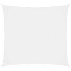 Voile toile d'ombrage parasol tissu oxford carr&eacute; 6 x 6 m blanc 02_0009525