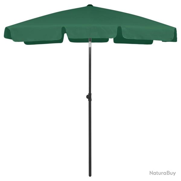 Parasol de plage 180 x 120 cm vert 02_0008409