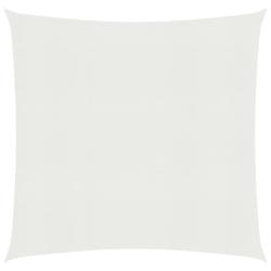 Voile toile d'ombrage parasol 160 g/m&sup2; PEHD 4,5 x 4,5 m blanc 02_0009023