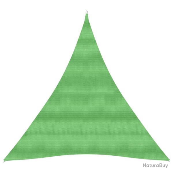 Voile toile d'ombrage parasol 160 g/m PEHD 5 x 6 x 6 m vert clair 02_0009399