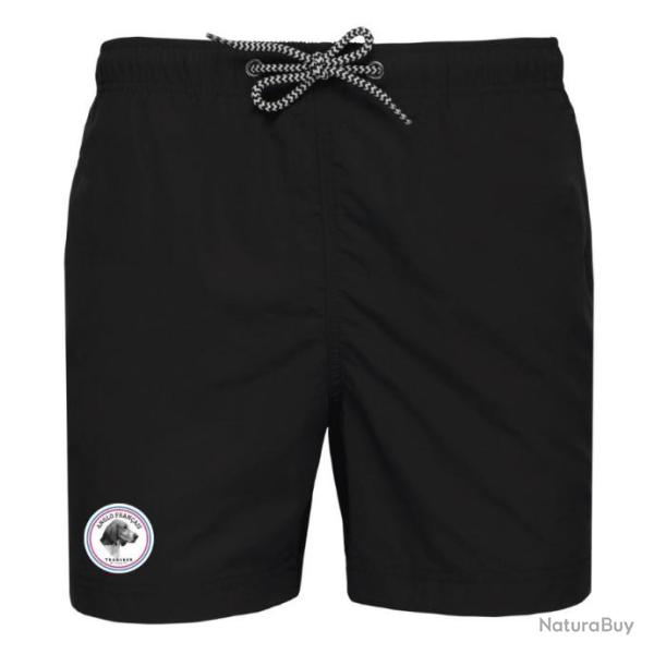 Vente flash ! Maillot de bain noir avec �cusson au choix (gibier ou chien)