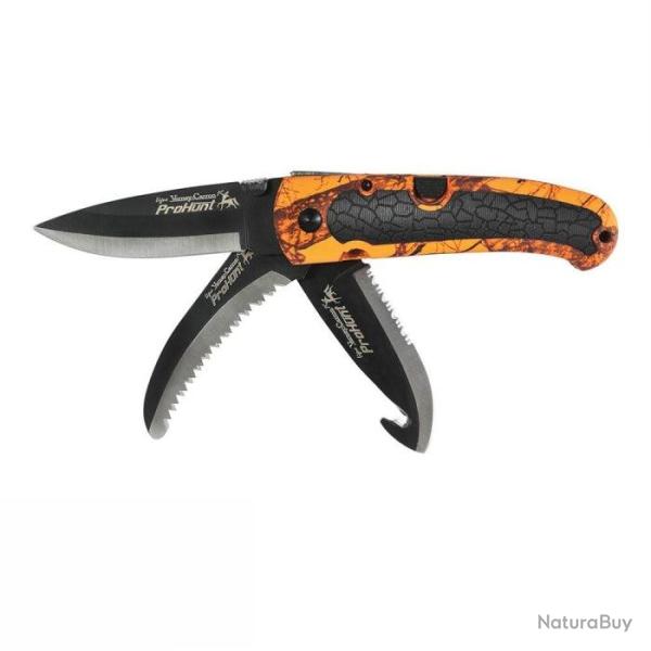 Couteau pliant 3 lames Verney Carron Keos - Ghost Camo B&B