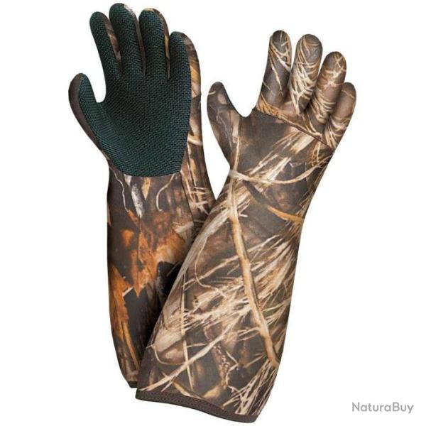 Gants longs Verney Carron en N�opr�ne - Camo Wet