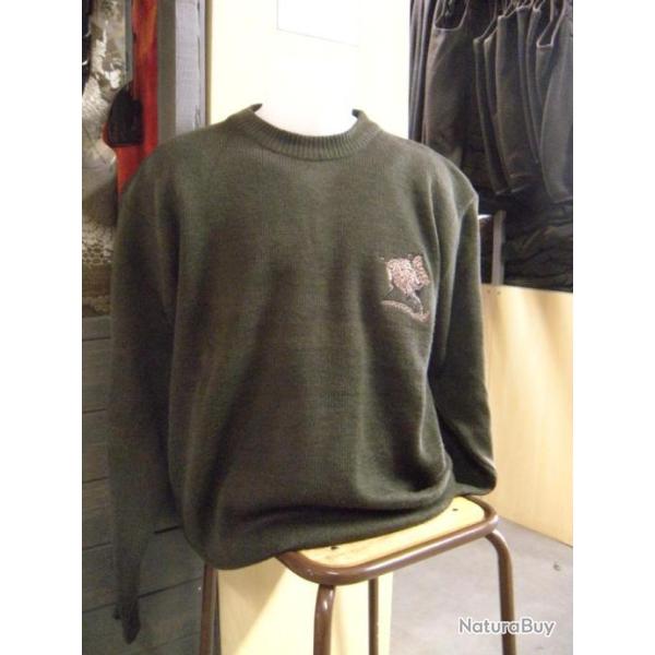 PULL SOMLYS VERT , T:L.