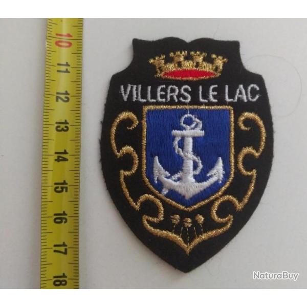 �cusson brod� : " Villers Le Lac "