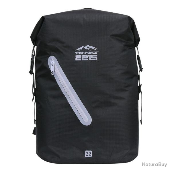 Sac � dos imperm�able Beavertrail 22L (Couleur Noir/Gris)