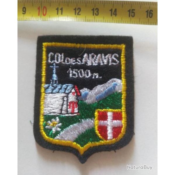 �cusson brod� : " COL des ARAVIS - 1500m "