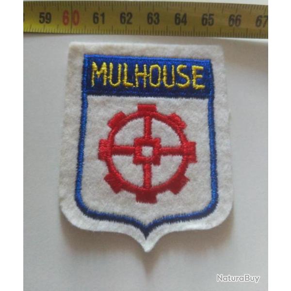 �cusson brod� : " MULHOUSE "