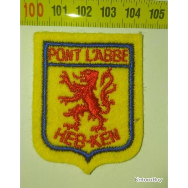 �cusson brod� : " PONT L'ABB� - HEB KEN "