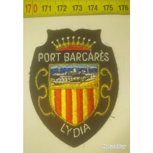 �cusson tissu brod� : " PORT BARCAR�S - LYDIA "