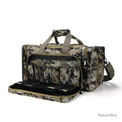 Sac tactique de tir de style militaire - Camouflage - Mallettes et