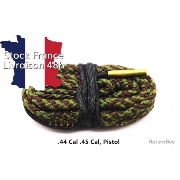 Cordon de nettoyage Boresnake calibre 45 et .44- Envoi rapide depuis la France