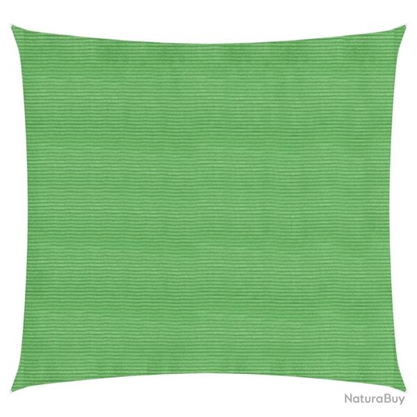 Voile toile d'ombrage parasol 160 g/m� PEHD 3,6 x 3,6 m vert clair 02_0009374