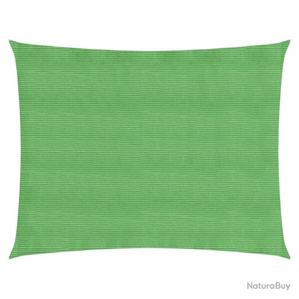 Voile toile d'ombrage parasol 160 g/m� PEHD 3,5 x 4,5 m vert clair 02_0009372