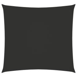 Voile toile d'ombrage parasol tissu oxford carr&eacute; 7 x 7 m anthracite 02_0009536