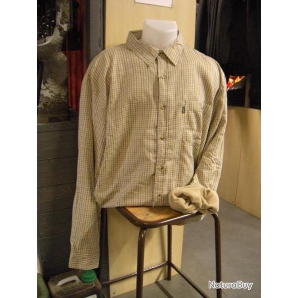 CHEMISE DOUBLE POLAIRE CHAMPION , BEIGE , T: 3XL.