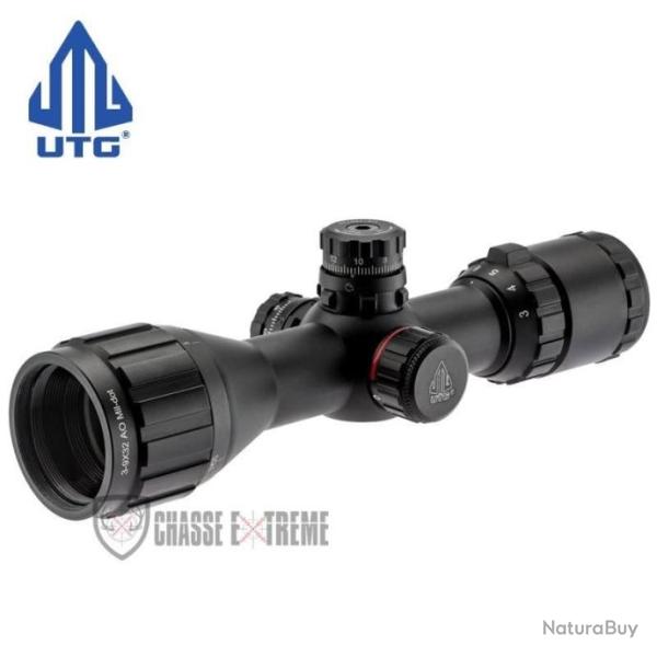Lunette de Tir UTG Mildot Illumin�e 3-9 X 32 mm- Rouge/Verte
