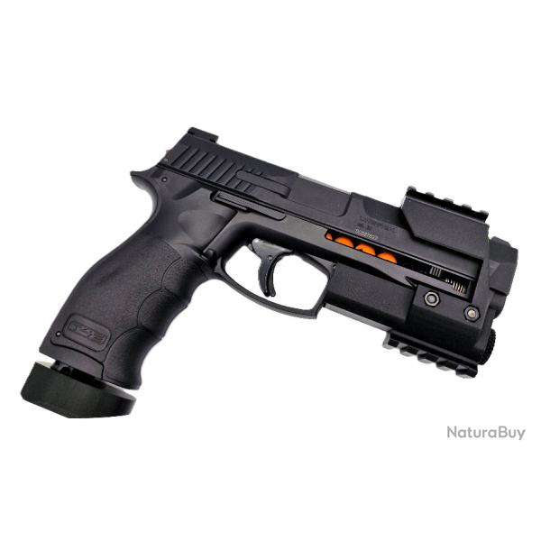 T4E HDP 50 - Rails picatinny 4 emplacements avec chargeur 4 coups