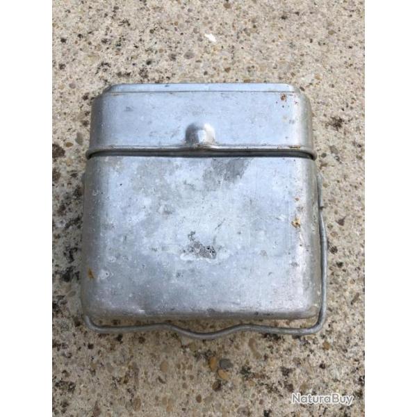 Ancienne Gamelle Militaire Arm�e Fran�aise WW2 1937 ETS JF