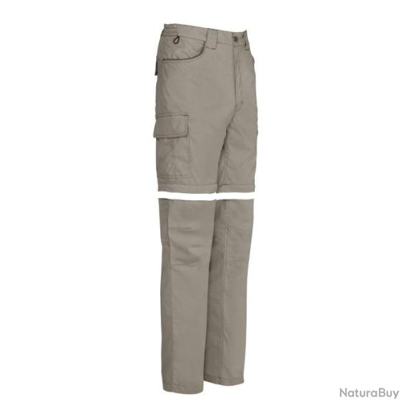 Pantalon Idaho transformable trekking Beige