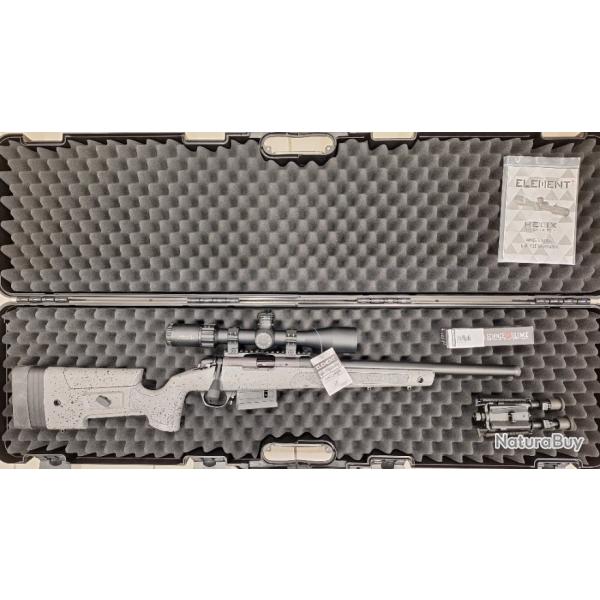 Pack BERGARA B14 R-TRAINER STEEL 22LR + ELEMENT OPTICS HELIX GEN2 4-16x44 FFP APR-2D MRAD