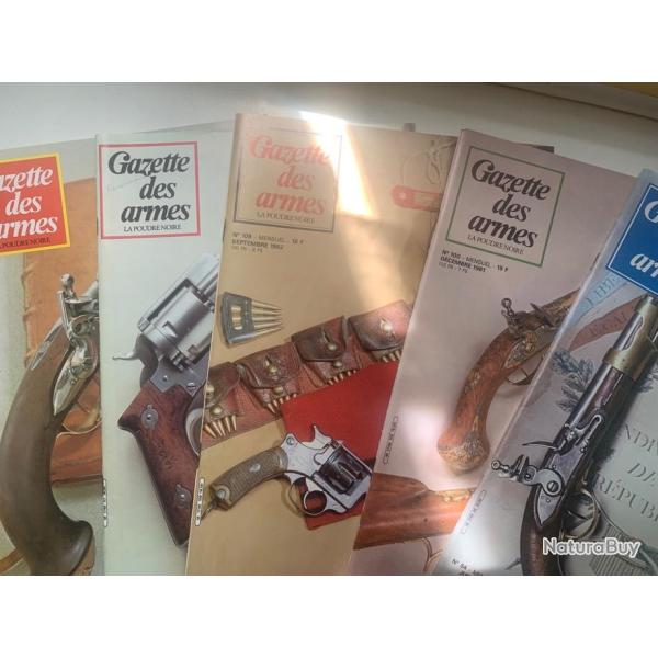 Gazette des Armes N 84; 100; 109; 112 et 117