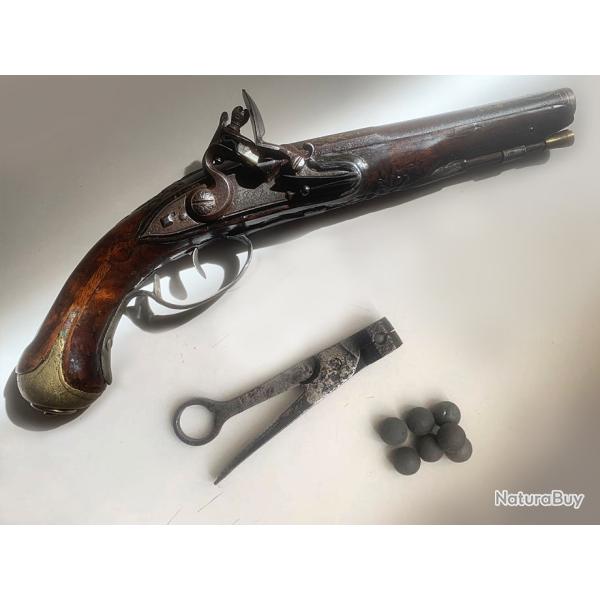 Pistolet silex demi ar�on