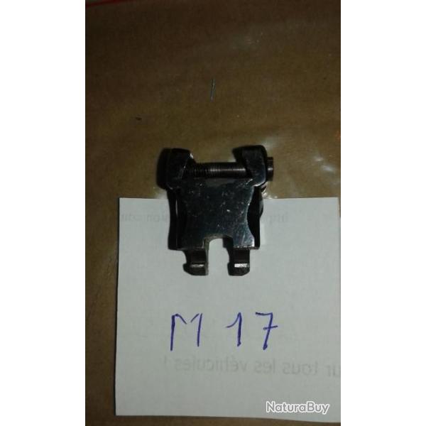 Pied arri�re montage � crochet occasion pour lunette � rail 70� hauteur BH 14,8 mm