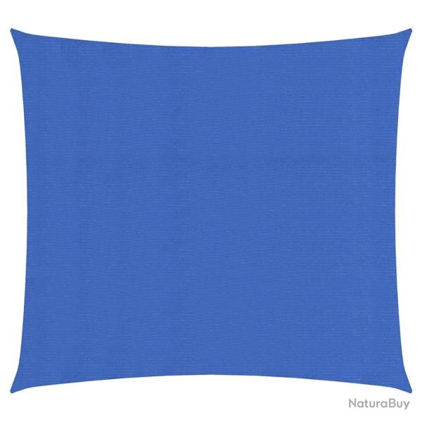 Voile toile d'ombrage parasol 160 g/m� PEHD 2 x 2 m bleu 02_0009051