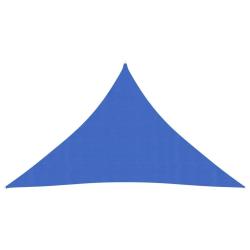 Voile toile d'ombrage parasol 160 g/m&sup2; PEHD 3,5 x 3,5 x 4,9 m bleu 02_0009058