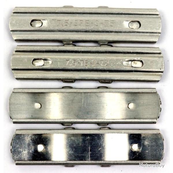 Lots de 4 Lames Chargeur pour MAS 36,production apr�s-guerre.