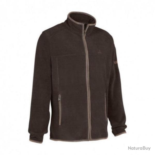 Blouson polaire Percussion Scotland Marron